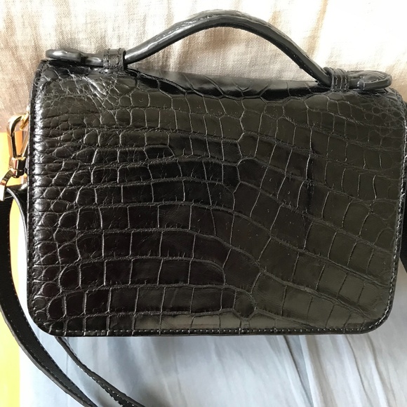 Real crocodile(Alligator) leather bag - Picture 5 of 9